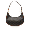 Celine Triomphe Coated Canvas Ava Shoulder Bag Secondhand