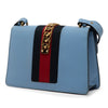 Gucci Small Leather Sylvie Web Satchel Secondhand