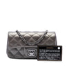 Chanel Extra Mini Rectangular Classic Metallic Lambskin Single Flap Secondhand