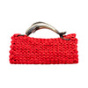 Secondhand Giorgio Armani Fabric Crotchet Handbag