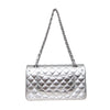 Secondhand Chanel Metallic Double Flap Bag 