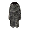 Secondhand Gianfranco Ferré Rabbit and Fox Fur Coat 