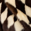 Secondhand Collection Priveé Fur Coat in Harleyquinn Pattern 