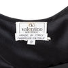 Secondhand Valentino Boutique Velvet and Chiffon Dress