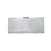 Secondhand Balenciaga Crocodile Embossed Hourglass Bag 