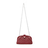 Secondhand Chanel Leather Lambskin Python Handbag - '10s