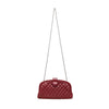 Secondhand Chanel Leather Lambskin Python Handbag - '10s