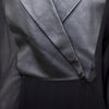 Secondhand Gaetano Navarra Black Leather Blouse 