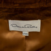 Secondhand Oscar de la Renta Velvet Collar Wool Jacket