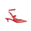 Secondhand Valentino Rouge Chain Detail Ankle Strap Pumps