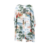 Secondhand Valentino Hawaiian Couture Cape Dress