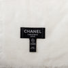 Secondhand Chanel Logo Embroidered Scarf