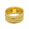 Secondhand Carlo Weingrill 18k Gold Tubogas Bracelet 