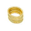 Secondhand Carlo Weingrill 18k Gold Tubogas Bracelet 