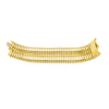 Secondhand Carlo Weingrill 18k Gold Tubogas Bracelet 