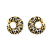 Secondhand Marina B Gold and Black metal Earrings