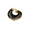 Secondhand Marina B Gold and Black metal Earrings