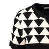 Secondhand Valentino Geometric Pattern Jacquard Sweatshirt 