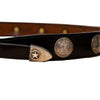 Secondhand Vogt Motorcycle Buckle Coin Belt