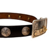 Secondhand Vogt Motorcycle Buckle Coin Belt