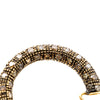 Secondhand Salvati Diamonds and Gold Hoop Earrings 