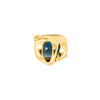 Secondhand Pomellato Ritratto London Blue Topaz Ring 