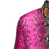 Secondhand Versace Fitted Snake Print Shirt