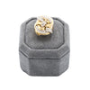 Secondhand Vintage 18K Yellow Gold & Diamond Knot Ring – '40s