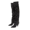 Saint Laurent Era 85 Over-the-Knee Suede Boots