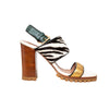 Secondhand Marni Dyed Calfskin Block Heel Sandals - '20s