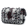 Chanel Mini Rectangular Quilted Tweed Single Flap Secondhand