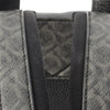 Ferragamo Gancini Coated Canvas Trimmed Leather Backpack Secondhand