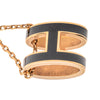 Secondhand Hermès Gold Plated Enamel Pop H Pendant Necklace