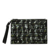 Fendi FF 1974 Nylon Camouflage Wristlet Pouch Secondhand