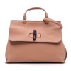 Gucci Medium Leather Bamboo Daily Satchel Secondhand