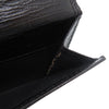 Gucci Textured Leather Bamboo Long Wallet Secondhand