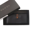 Gucci Textured Leather Bamboo Long Wallet Secondhand