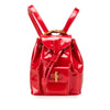 Gucci Mini Patent Bamboo Drawstring Backpack Secondhand