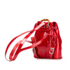 Gucci Mini Patent Bamboo Drawstring Backpack Secondhand