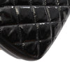 Chanel Patent CC Crown Double Zip Crossbody Secondhand