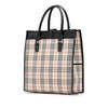 Burberry House Check Canvas Tote Secondhand