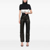 Saint Laurent Metallic Calfskin Cassandre Clutch Secondhand