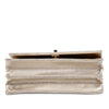 Secondhand Chanel CC Quilted Metallic Caviar Top Handle Wallet on Chain