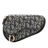 Secondhand Dior Diorissimo Canvas Saddle Pouch