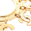 Chanel Gold Plated Multi CC Round Brooch Secondhand