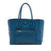 Prada Soft Calf Front Pocket Shopping Tote Secondhand