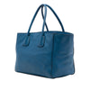 Prada Soft Calf Front Pocket Shopping Tote Secondhand
