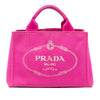 Prada Small Canvas Canapa Logo Tote Secondhand