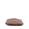 Secondhand Fendi Small Zucchino Coated Canvas Charm Zip Crossbody
