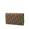 Dior Diorissimo Trotter Coated Canvas Rasta Long Wallet Secondhand